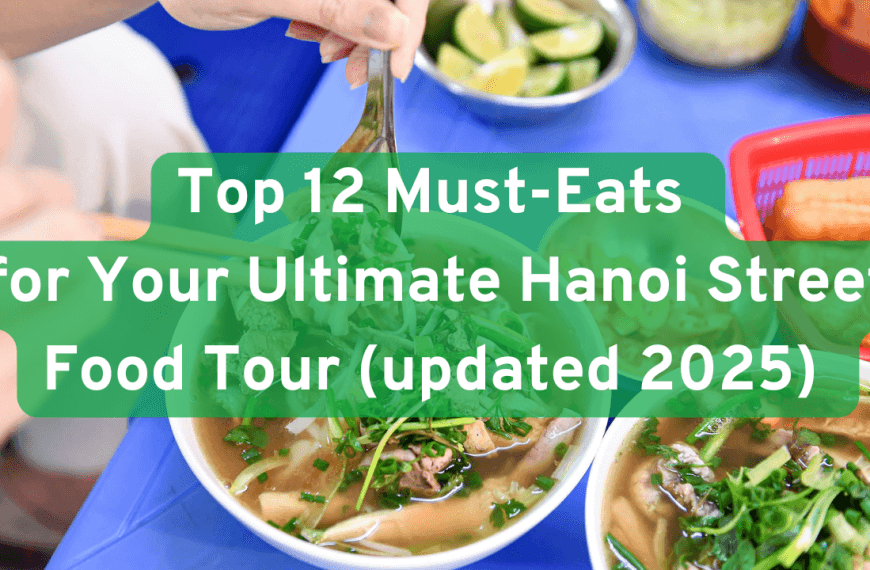 Top 12 Must-Eats for Your Ultimate Hanoi Street Food Tour
